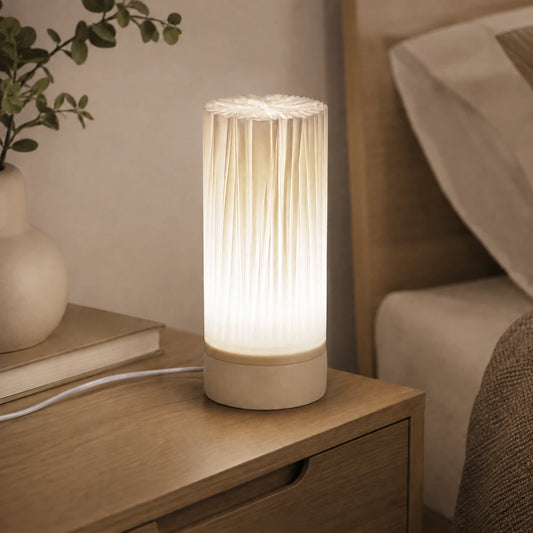 Lámpara LED USB Plisada