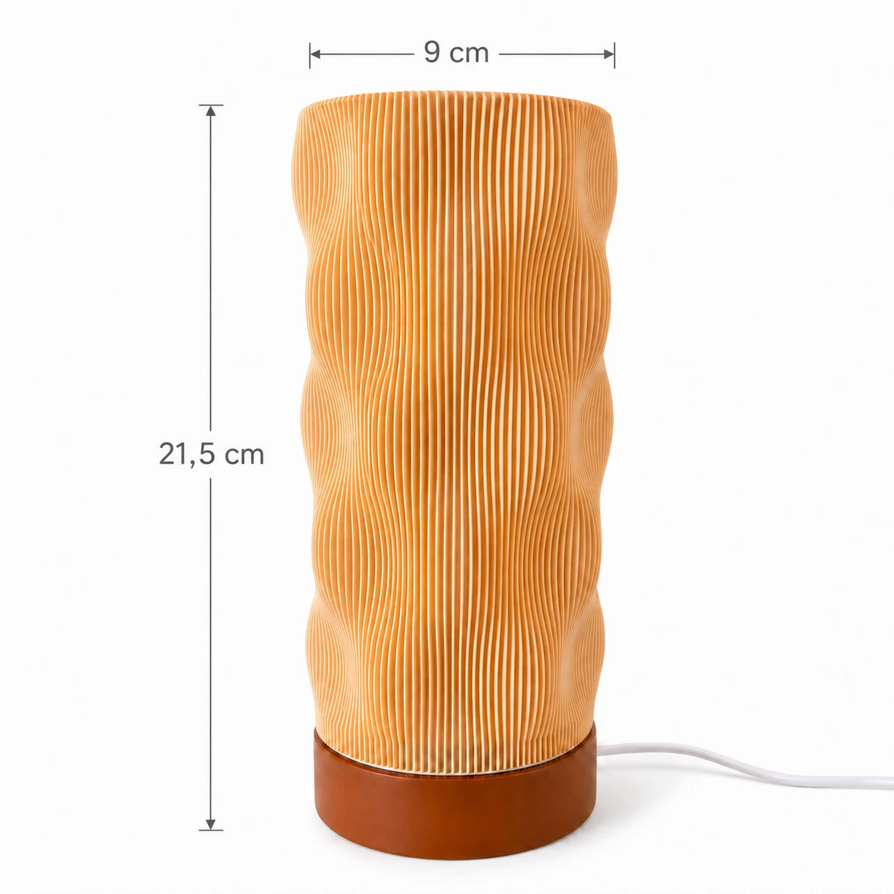 Lámpara LED USB Ondas