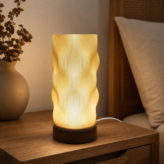 Lámpara LED USB Ondas